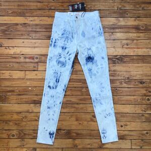 LEVI’S tie dye wash jeans mile high super skinny high rise waisted waist 29